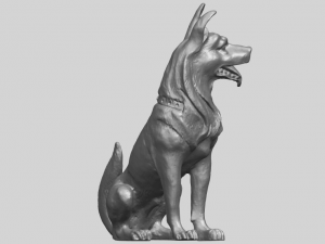 dog - wolfhound Modelo de impresión 3D