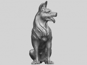 dog - wolfhound Modelo de impresión 3D