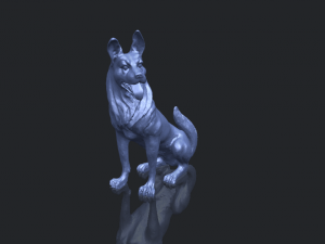 dog - wolfhound Modelo de impresión 3D