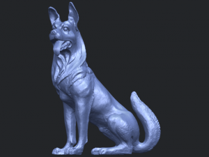 dog - wolfhound Modelo de impresión 3D