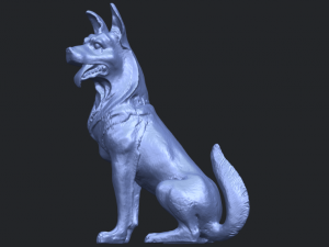 dog - wolfhound Modelo de impresión 3D
