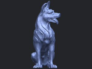 dog - wolfhound Modelo de impresión 3D