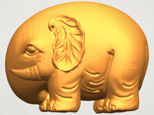 elephant 04 3D Print Model