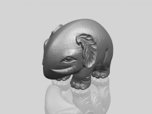 elephant 04 3D Print Model