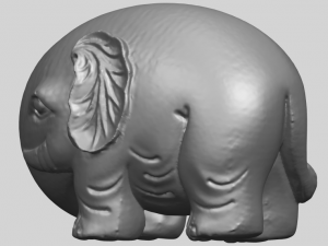elephant 04 3Dプリントモデル