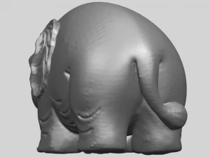 elephant 04 3D Print Model