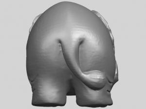 elephant 04 3Dプリントモデル