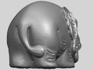 elephant 04 3D Print Model