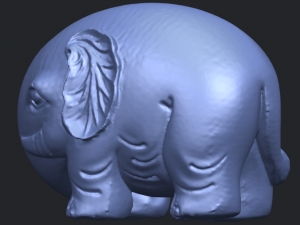 elephant 04 3Dプリントモデル