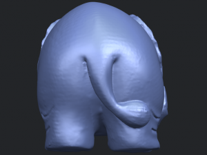 elephant 04 3Dプリントモデル