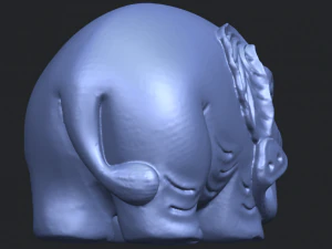 elephant 04 3D Print Model