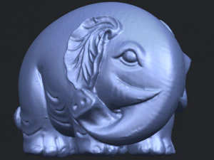 elephant 04 3D Print Model