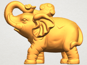 elephant 05 3D Print Model