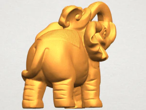 elephant 05 3D Print Model