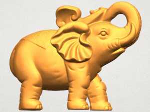 elephant 05 3D Print Model