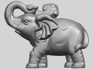 elephant 05 3D Print Model