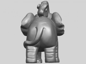 elephant 05 3D Print Model