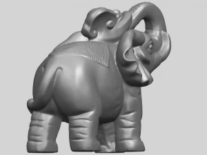 elephant 05 3D Print Model