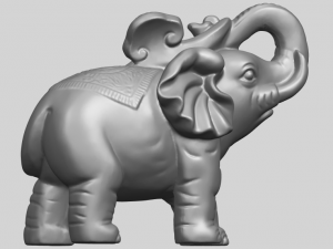 elephant 05 3D 打印模型