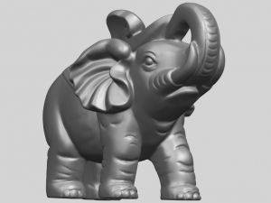 elephant 05 3D 打印模型