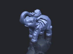 elephant 05 3D 打印模型