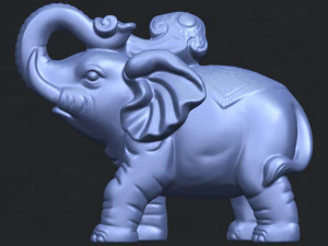 elephant 05 3D Print Model