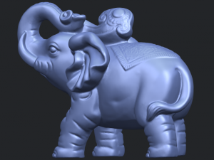 elephant 05 3D 打印模型
