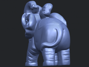 elephant 05 3D 打印模型