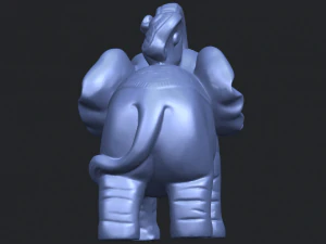 elephant 05 3D Print Model