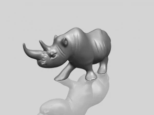 rhinocero 02 3D Print Model