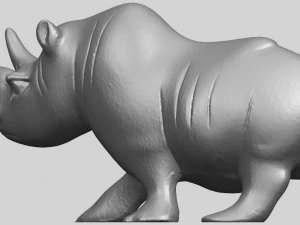 rhinocero 02 3D Print Model