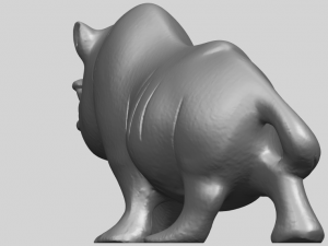 rhinocero 02 Model do druku 3D