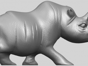 rhinocero 02 Model do druku 3D