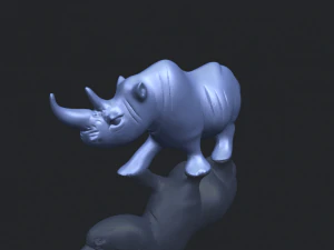 rhinocero 02 3D Print Model