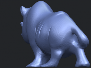 rhinocero 02 Model do druku 3D