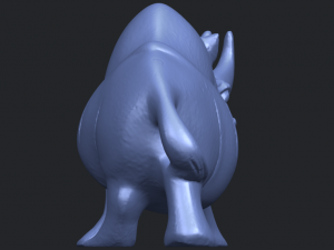 rhinocero 02 Model do druku 3D