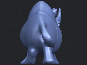 rhinocero 02 3D Print Model