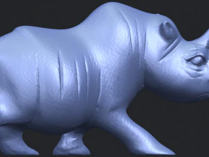 rhinocero 02 3D Print Model