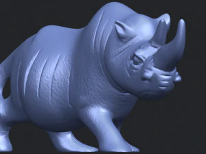 rhinocero 02 3D Print Model