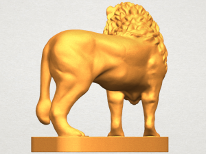 lion 03 3D-printmodel