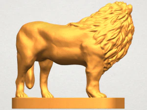 lion 03 3D Print Model