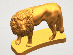 lion 03 3D-printmodel