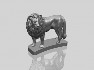 lion 03 3D-printmodel