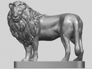 lion 03 3D-printmodel