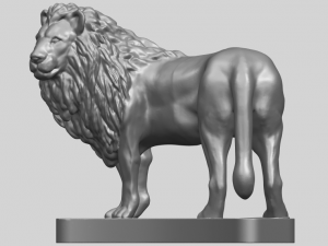 lion 03 3D-printmodel