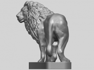 lion 03 3D-printmodel