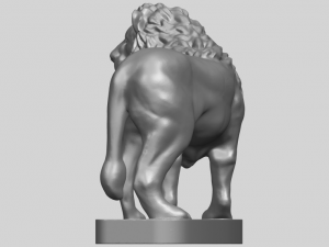 lion 03 3D-printmodel