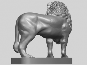 lion 03 3D-printmodel
