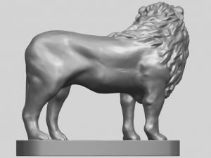 lion 03 3D-printmodel