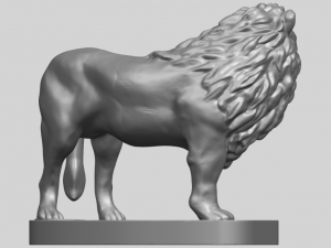 lion 03 3D-printmodel